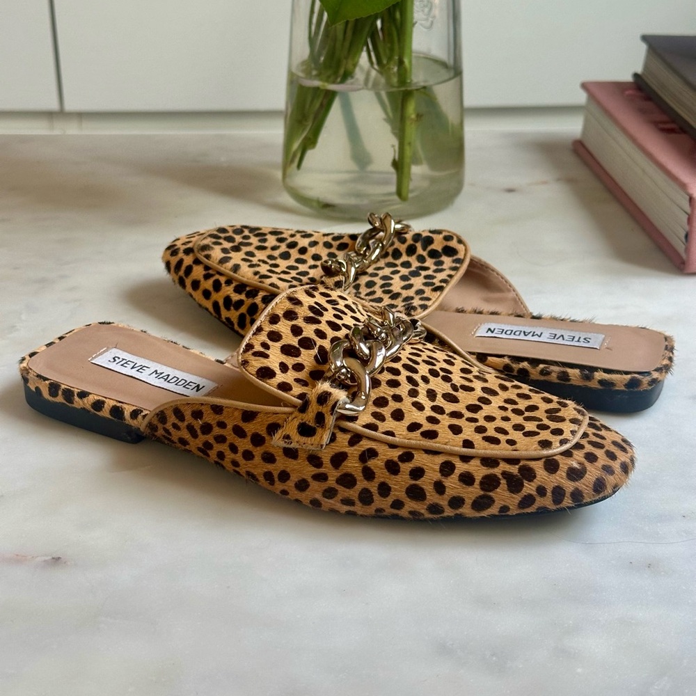 Steve Madden Leopard Print Flats